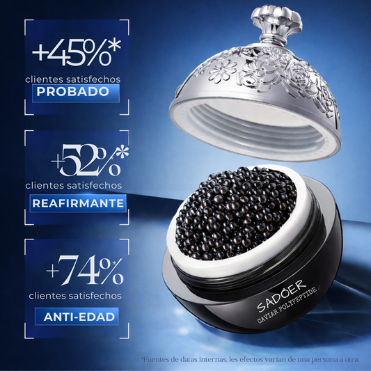 Crema Antiarrugas Reafirmante con Caviar y Polipéptido SADOER – 30g