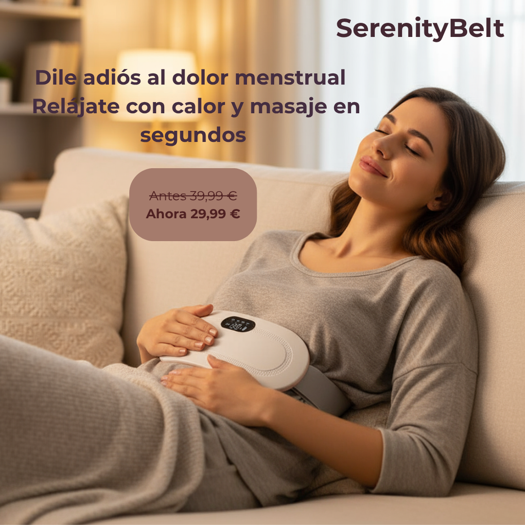 SerenityBelt - Cinturón de masaje con Calor