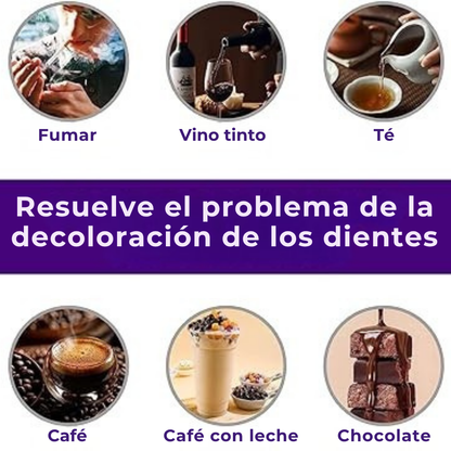 WhiteGlow - Blanqueador Dental Morada v34