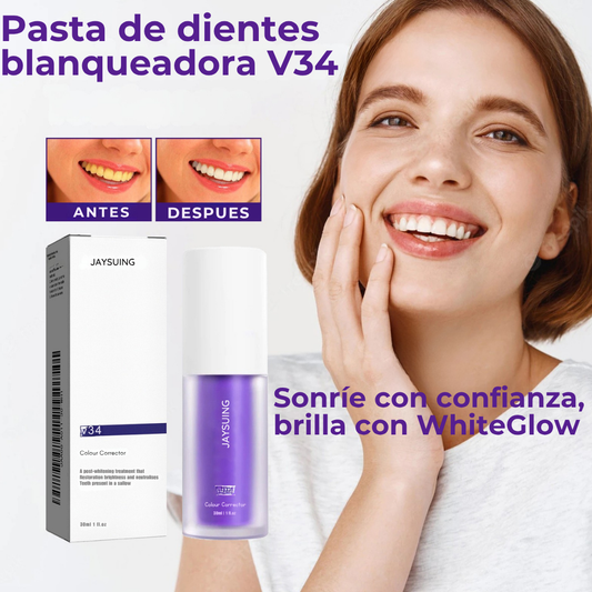 WhiteGlow - Blanqueador Dental Morada v34