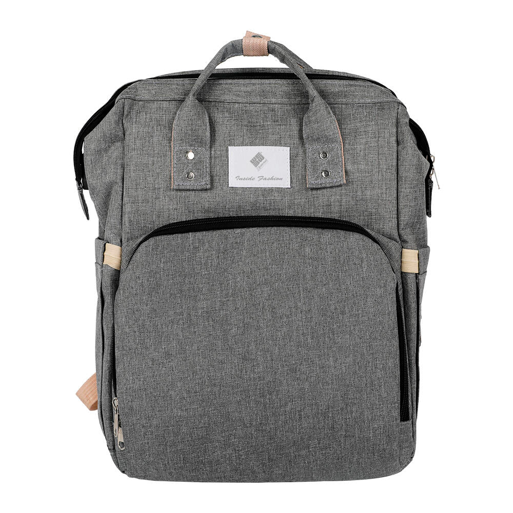DreamBaby - Mochila Pañalera, 2 en 1 con Cuna Portátil