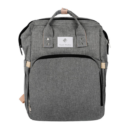 DreamBaby - Mochila Pañalera, 2 en 1 con Cuna Portátil